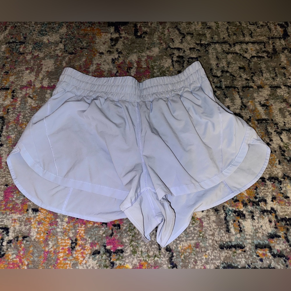 lululemon athletica pastel blue Athletic Shorts